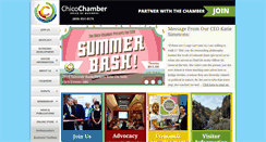 Desktop Screenshot of chicochamber.com